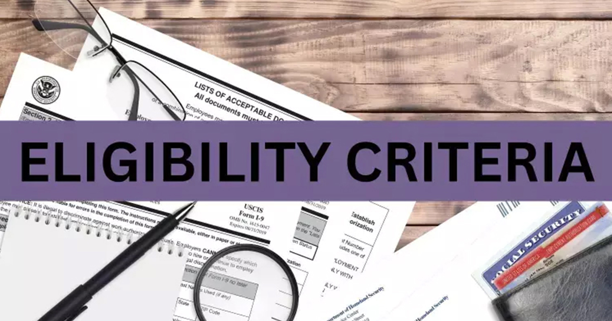 Eligibility Requirements